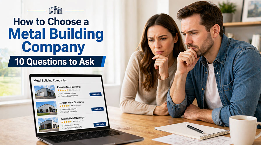 How to Choose a Metal Building Company: 10 Questions to Ask